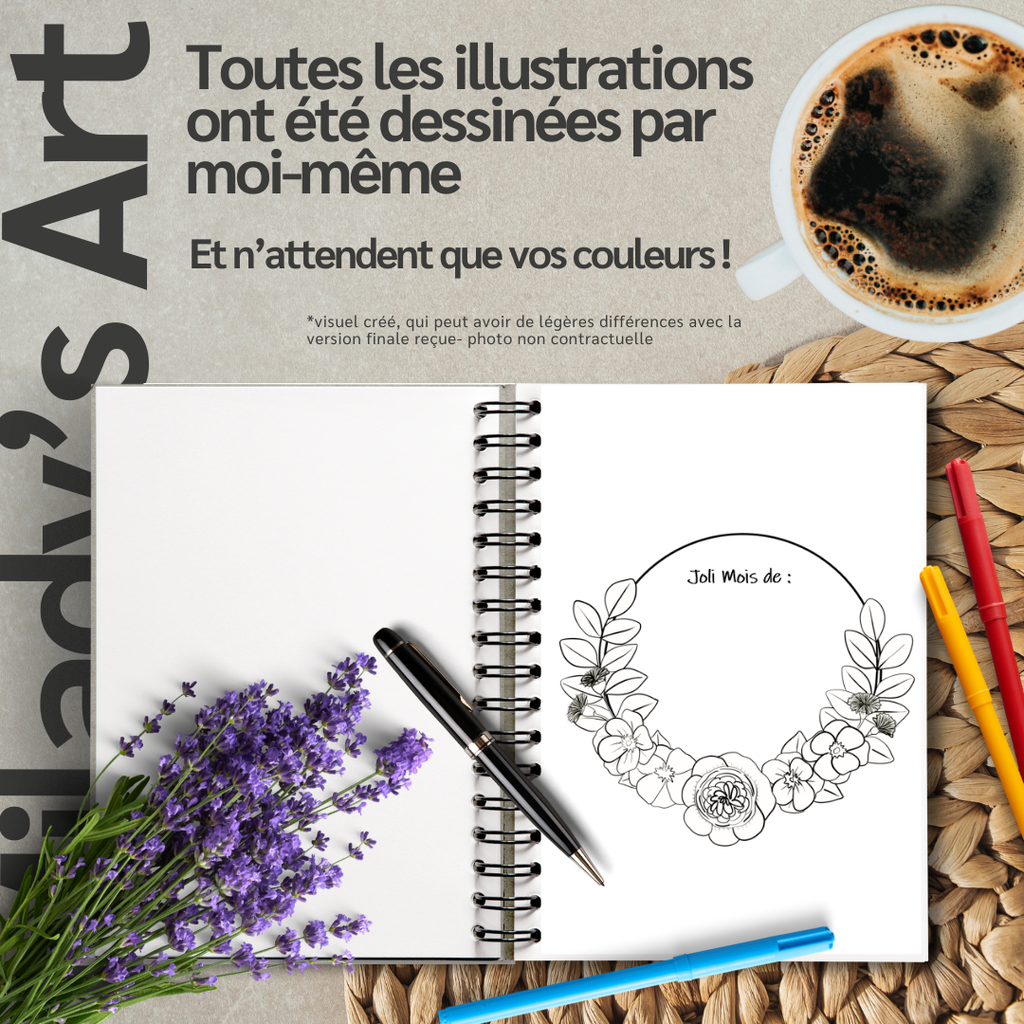 Exemple de page mensuelle