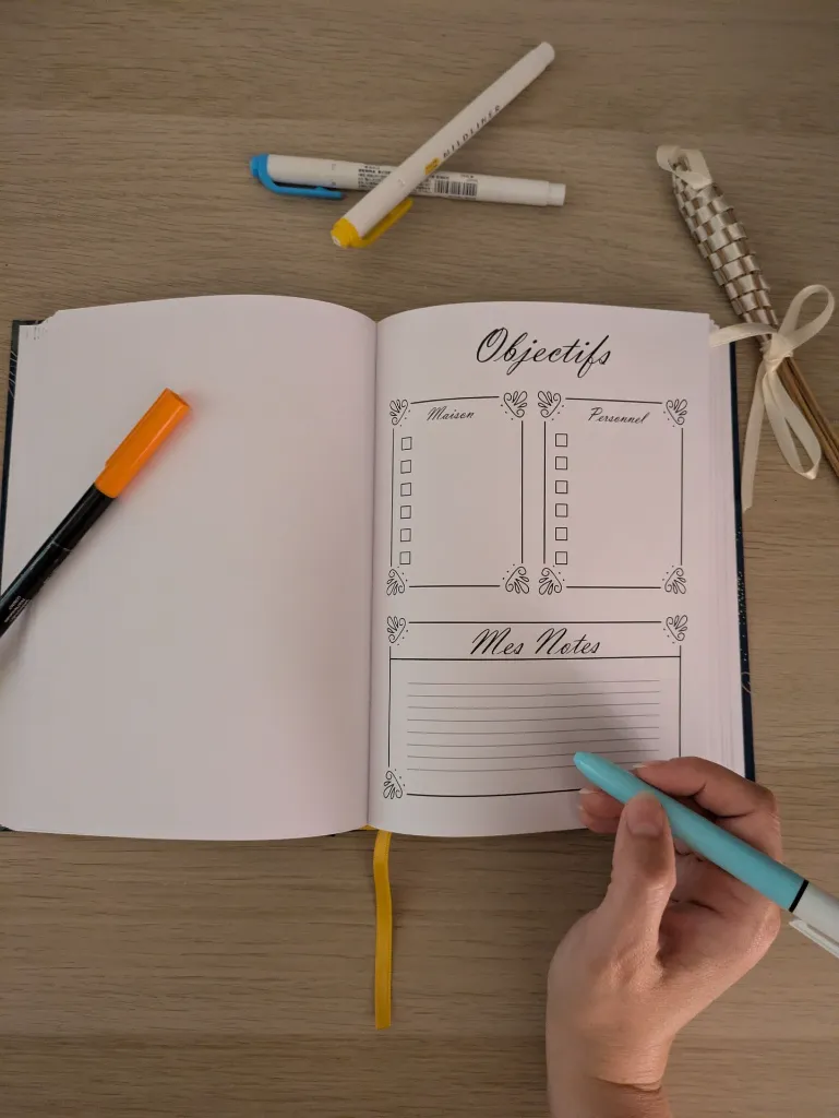 Page objectifs Mensuels