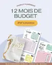 Budget Planner 12 Mois - à télécharger et imprimer
