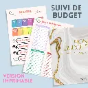 Budget Planner 12 Mois - Version Imprimable