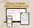 Budget Planner 12 Mois en PDF Intéractif