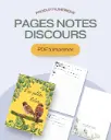 Pages de Notes JW imprimables